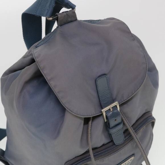 PRADA Backpack Nylon Navy Auth 38795 - Picture 7 of 16